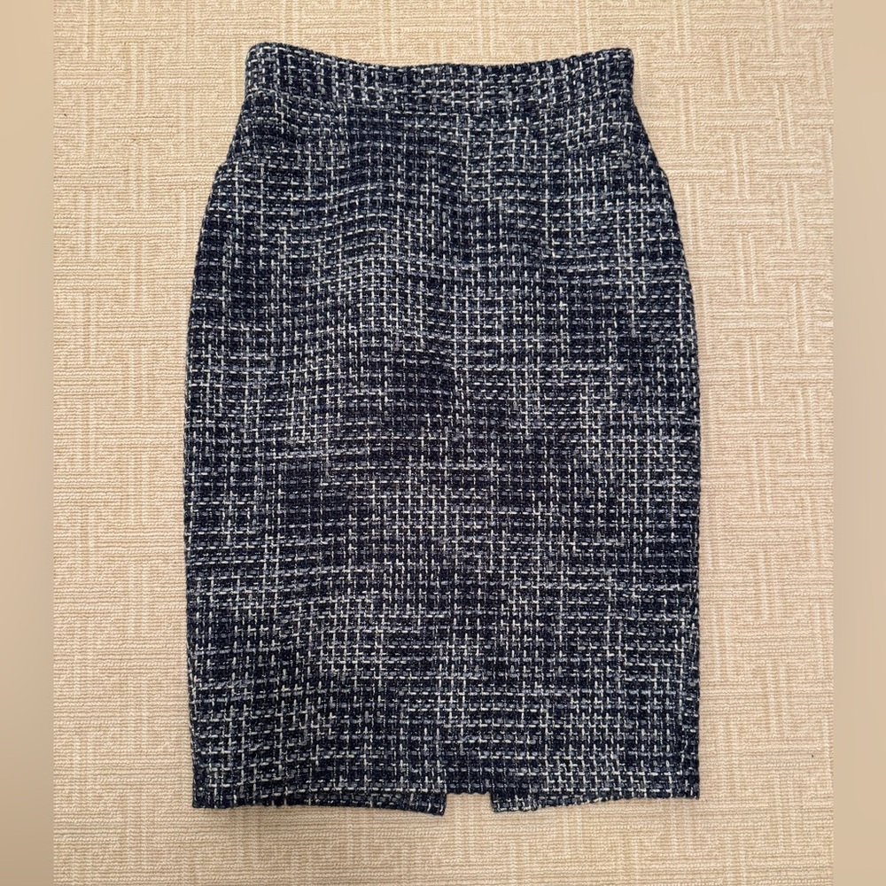 Ann Mashburn Tweed Pencil Skirt Size 10